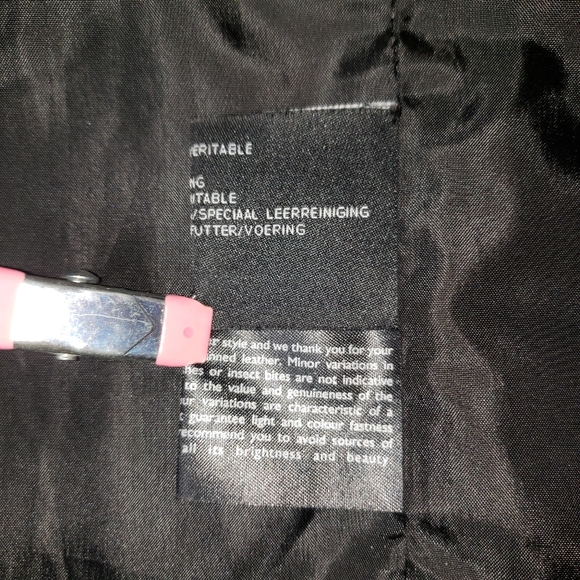 Claudia Strater Leather & Wool Front Zipper Dress Size 36 - Picture 7 of 12